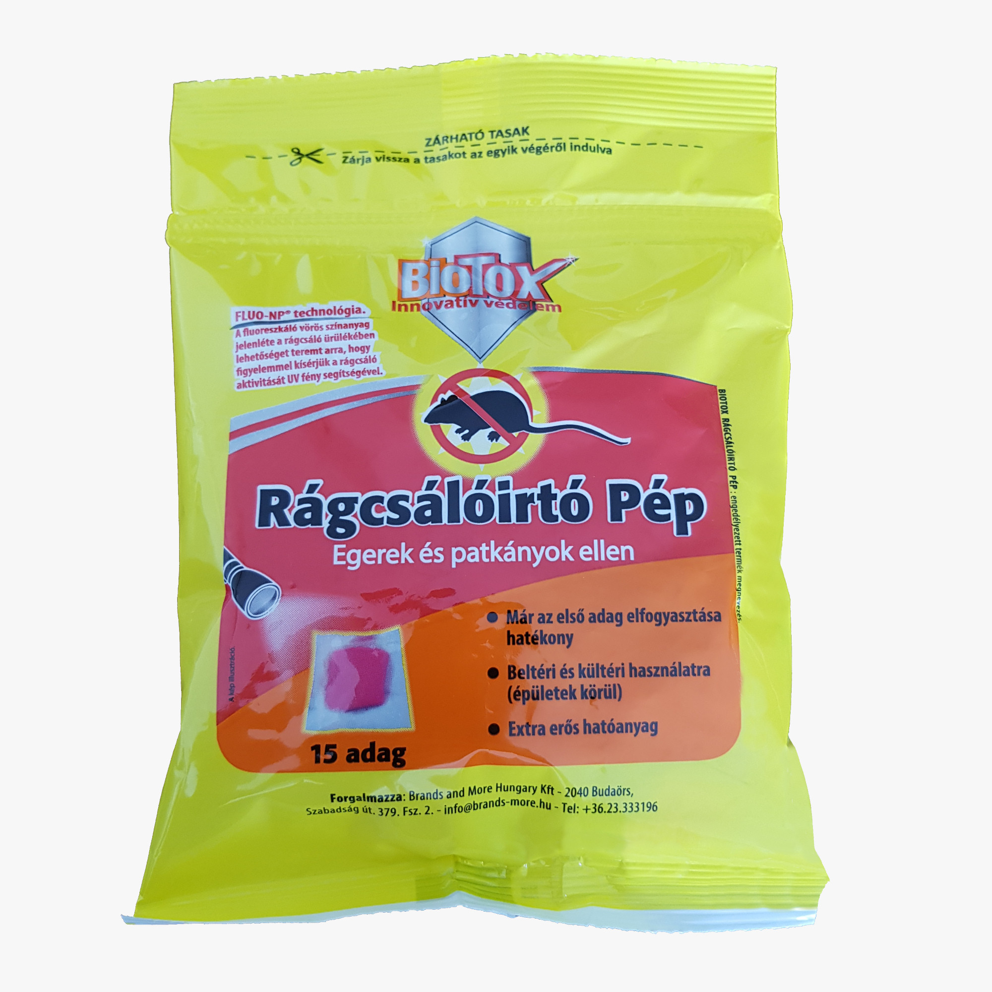 biotoxpep-78be9e9f58.jpg Biotox Rágcsálóirtó pép 150g - Image 1