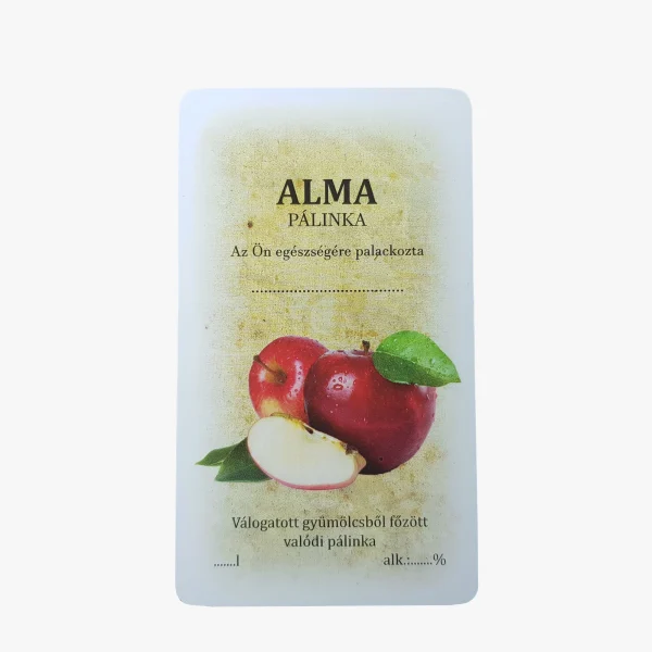 Matrica üvegre alma