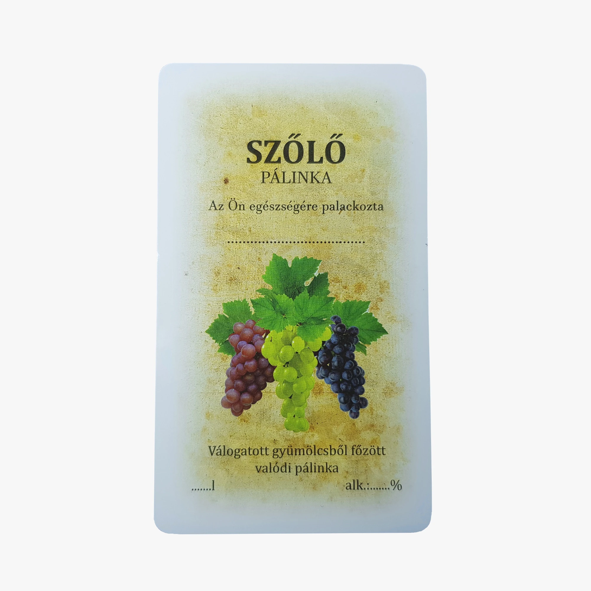 matrica-szolo Matrica üvegre szőlő - Image 1